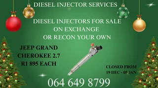 Jeep Grand Cherokee 2.7 Diesel Injectors For Sale On Exchange With Copper Washers