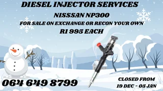 We Can Recon Your Nissan Np300 Diesel Injectors Copper Washers And Warranty Included