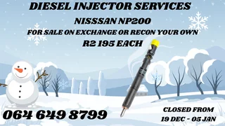 Let Us Recon Your Nissan Np200 Diesel Injectors