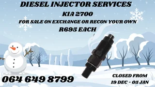 Recon Your Kia 2700 Diesel Injectors Washer Kits And 6 Months Warranty Included