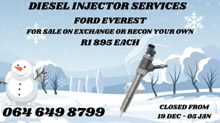 Ford Everest Diesel Injectors For Sale Or Recon Your Own