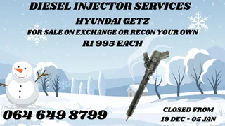 Recon Your Hyundai Getz Diesel Injectors