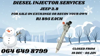 Jeep 2.8 Diesel Injectors For Sale On Exchange Or Recon Your Own