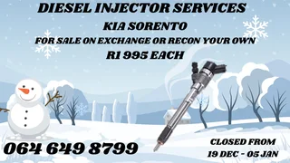 Kia Sorento Diesel Injectors For Sale On Exchange Washers Included