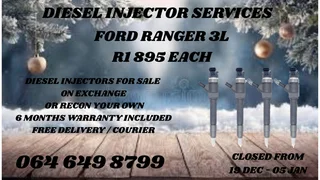 Ford Ranger 3l Diesel Injectors With Washers For Sale On Exchange Or Recon Your Own