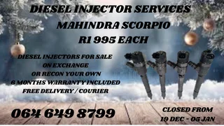 We Can Recon Your Mahindra Scorpio Diesel Injectors Washers Included