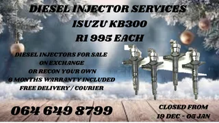 Isuzu Kb300 Diesel Injectors For Sale Or Recon Your Own Washers Included