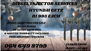 Hyundai Getz Diesel Injectors With Washers For Sale On Exchange Or Recon Your Own