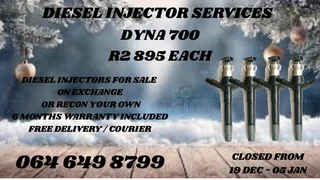 Dyna 700 Diesel Injectors With Washers For Sale On Exchange