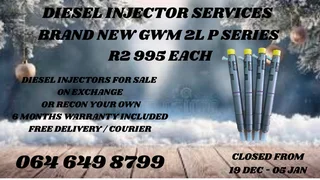 Brand New Gwm 2l P Series Diesel Injectors For Sale On Exchange