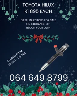 Toyota Hilux Diesel Injectors For Sale On Exchange Or Recon Your Own