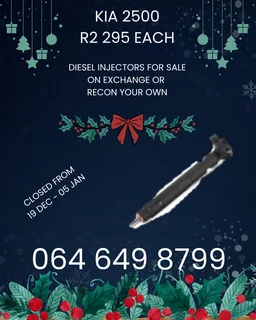 Kia 2500 Diesel Injectors For Sale Or Recon Your Own Washers Included