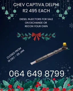 Chev Captiva Delphi Diesel Injectors For Sale Or Recon Your Own Washers And Warranty Included