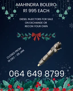 Mahindra Bolero Diesel Injectors With Washers For Sale On Exchange Or Recon Your Own Warranty Incl