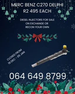Let Us Recon Your Merc Benz C270 Delphi Diesel Injectors Washers And Warranty Included