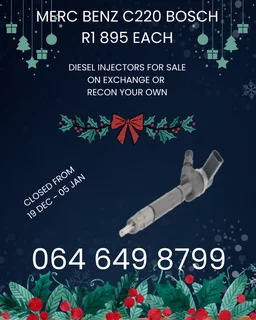 Recon Your Merc Benz C220 Bosch Diesel Injectors