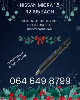 Recon Your Nissan Micra 1.5 Diesel Injectors Warranty Included