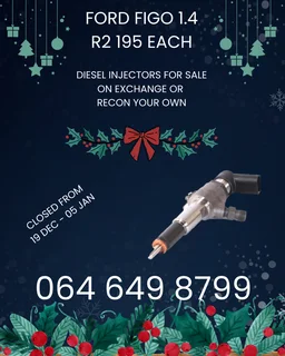 Ford Figo 1.4 Diesel Injectors For Sale On Exchange Or Recon Your Own Washers Included