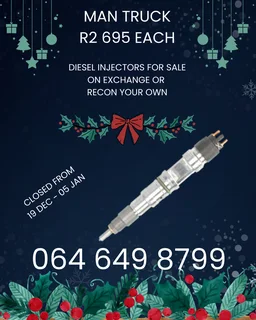 Man Truck Diesel Injctors For Sale On Exchange Washers And Warranty Included