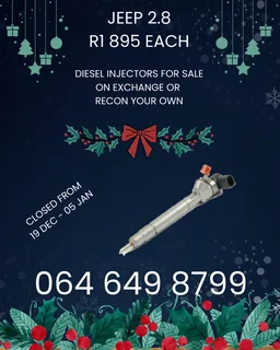 Jeep 2.8 Diesel Injectors For Sale Or Recon Your Own