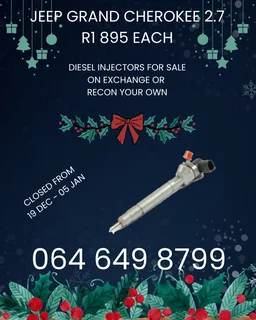 Jeep Grand Cherokee 2.7 Diesel Injectors For Sale Or Recon Your Own Washers Included