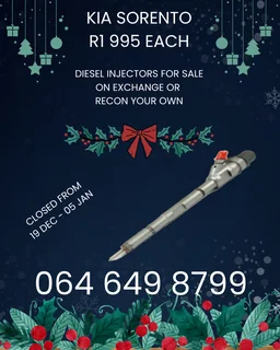 Kia Sorento Diesel Injectors With Washers For Sale On Exchange Or Recon Your Own