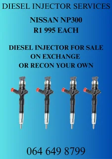 Let Us Recon Your Nissan Np300 Diesel Injectors Washers Included