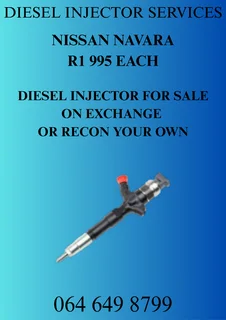 Let Us Recon Your Nissan Navara Diesel Injectors Washers And Warranty Included