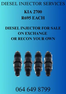 Kia 2700 Diesel Injectors For Sale On Exchange Or Recon Your Own