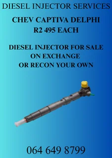 Chev Captiva Delphi Diesel Injectors For Sale On Exchange Or Recon Your Own Washers Included