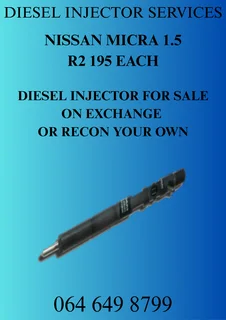 We Can Recon Your Nissan Micra 1.5 Diesel Injectors