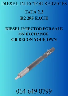 We Can Recon Your Tata 2.2 Diesel Injectors Warranty Included