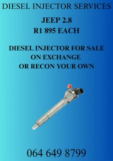 Recon Your Jeep 2.8 Diesel Injectors Warranty Included