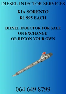 Kia Sorento Diesel Injectors For Sale On Exchange Or Recon Your Own