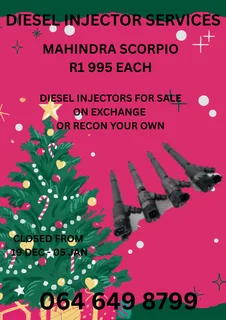 Recon Your Mahindra Scorpio Diesel Injectors Washers Included
