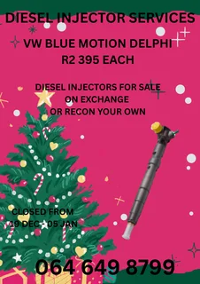 Vw Blue Motion Delphi Diesel Injectors For Sale On Exchange