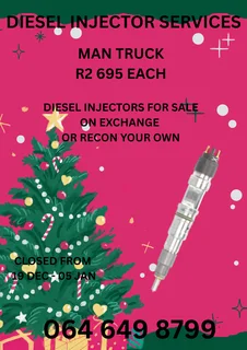 We Can Recon Your Man Truck Diesel Injectors Copper Washers And Warranty Included