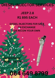 Let Us Recon Your Jeep 2.8 Diesel Injectors