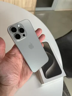 iPhone 15 Pro – 128GB | Natural Titanium