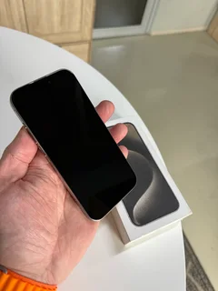 iPhone 15 Pro – 128GB | Natural Titanium | Box Included