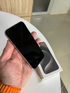 iPhone 15 Pro – 128GB | Natural Titanium | Box Included