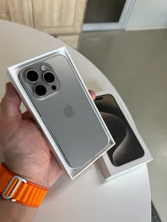 iPhone 15 Pro – 128GB | Natural Titanium | Box Included
