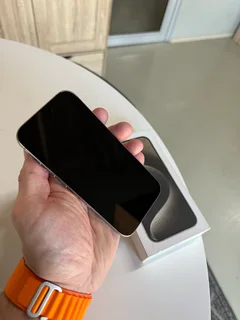 iPhone 15 Pro – 128GB | Natural Titanium | Box Included