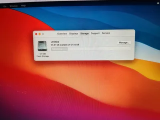 CORE i5 MACBOOK AIR MID 2013  MODEL 4GB RAM 128SSD R2800