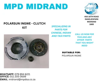Polarsun Ingwe - Clutch Kit