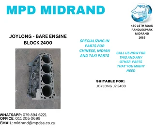 Joylong - Bare Engine Block 2400