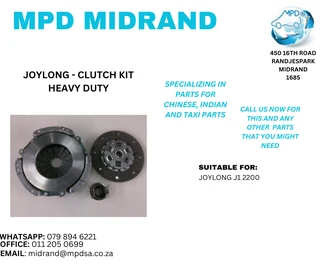 Joylong - Clutch Kit Heavy Duty