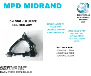 Joylong - LH Upper Control Arm