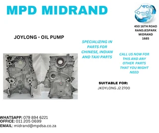Joylong - Oil Pump