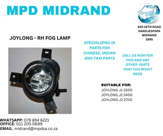 Joylong - RH Fog Lamp